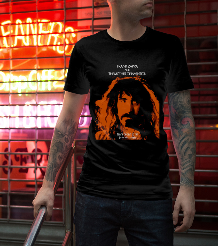 Frank Zappa And The Mother Of Invention Tears Began To Fall Junier Mintz Boogie T-Shirt
