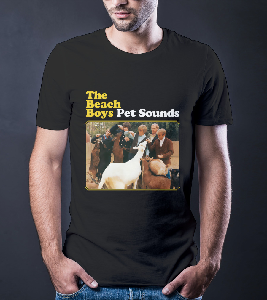 The Beach Boys Pet Sounds Album Cover Goat Farm Scene T-Shirt