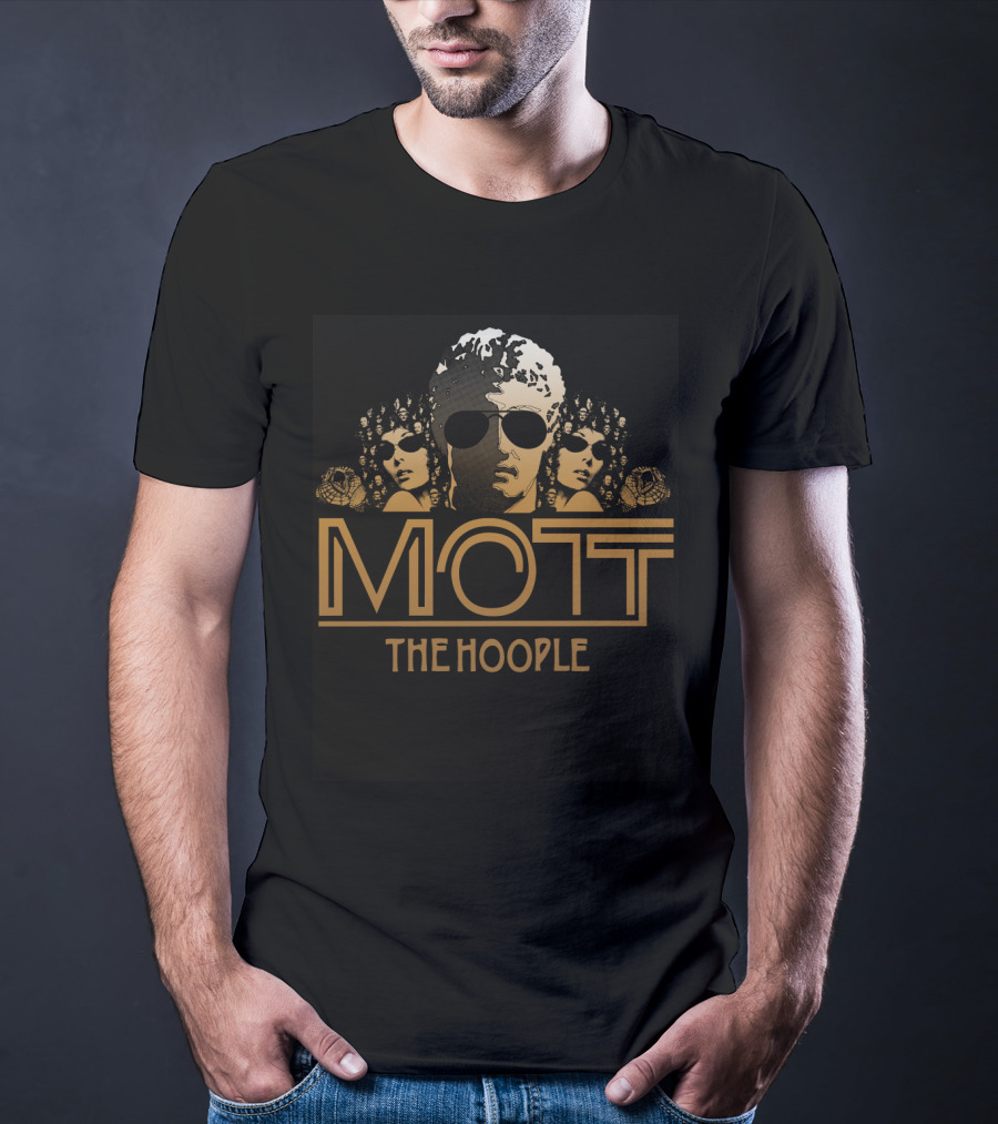 Mott The Hoople Vintage Sunglasses Trio T-Shirt