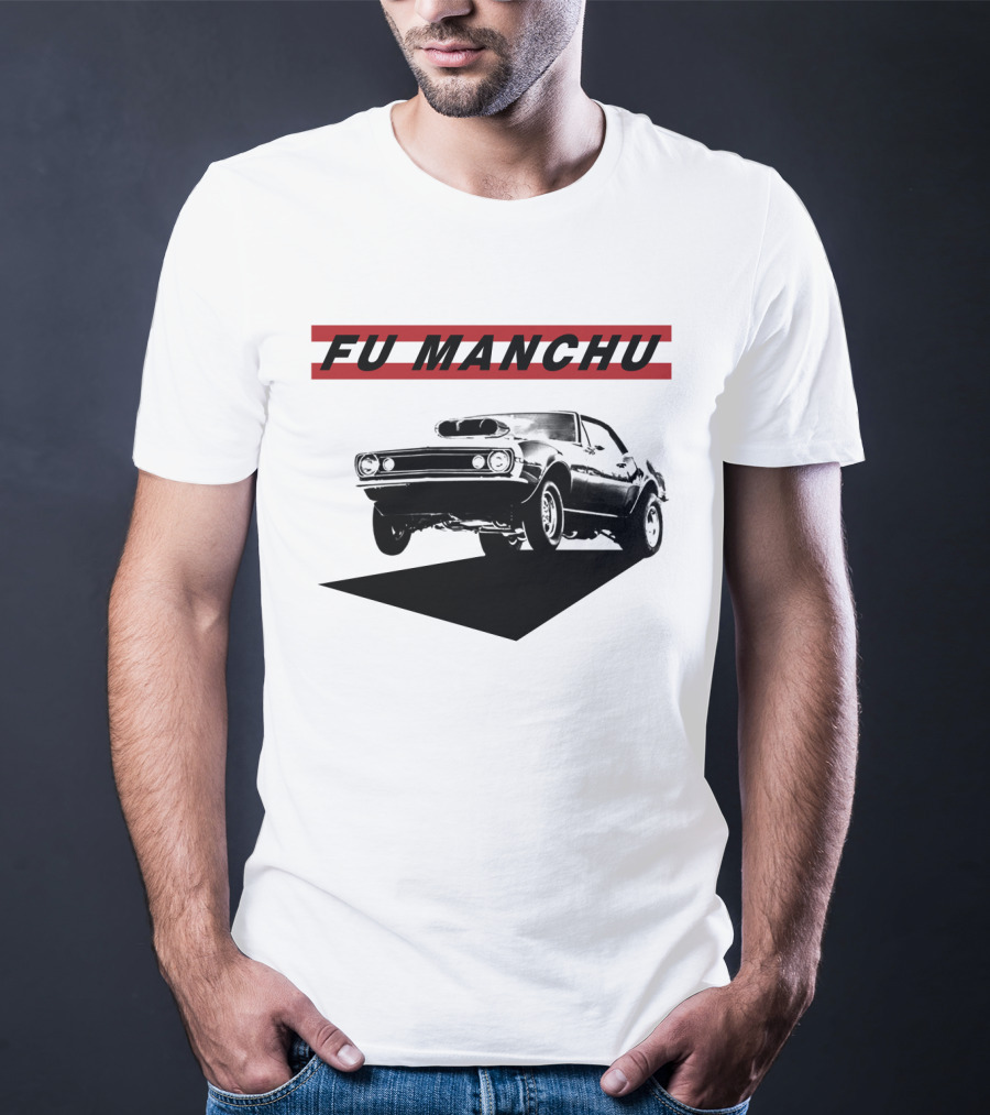 Fu Manchu Muscle Car Racing Classic T-Shirt