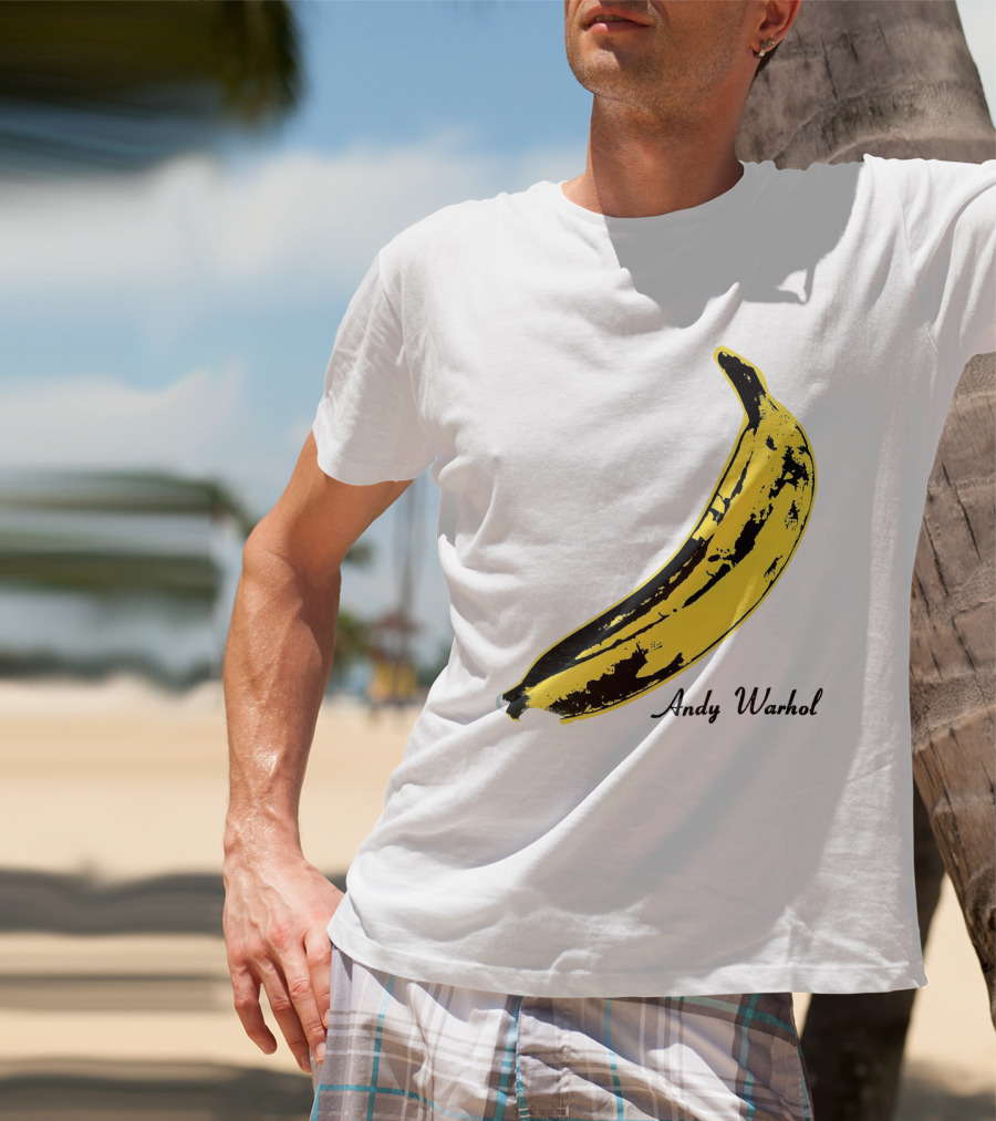 Andy Warhol Banana Art Tvu T-Shirt