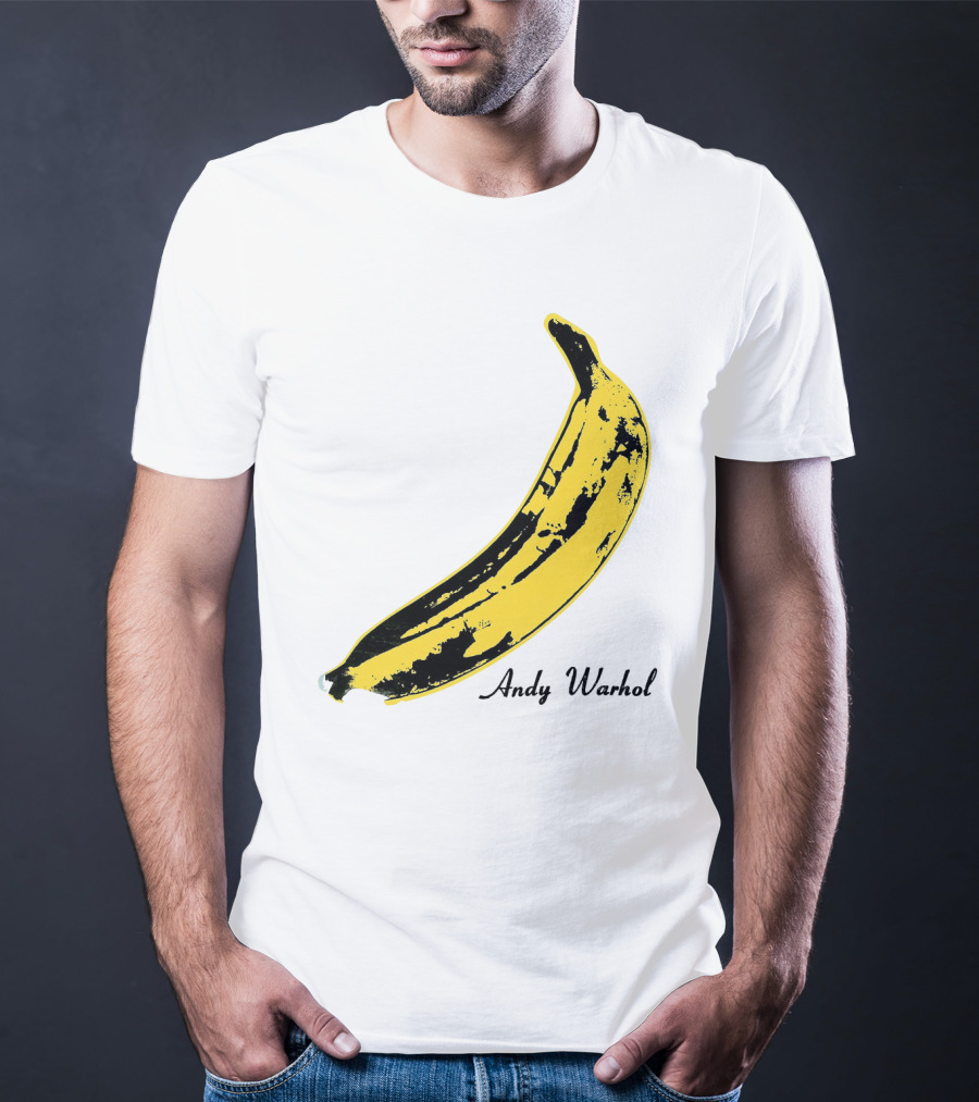 Andy Warhol Banana Art Tvu T-Shirt