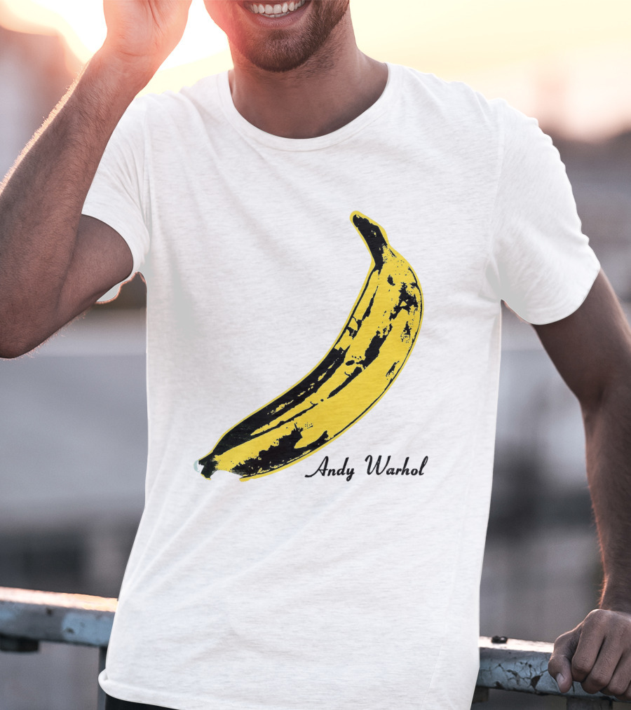 Andy Warhol Banana Art Tvu T-Shirt