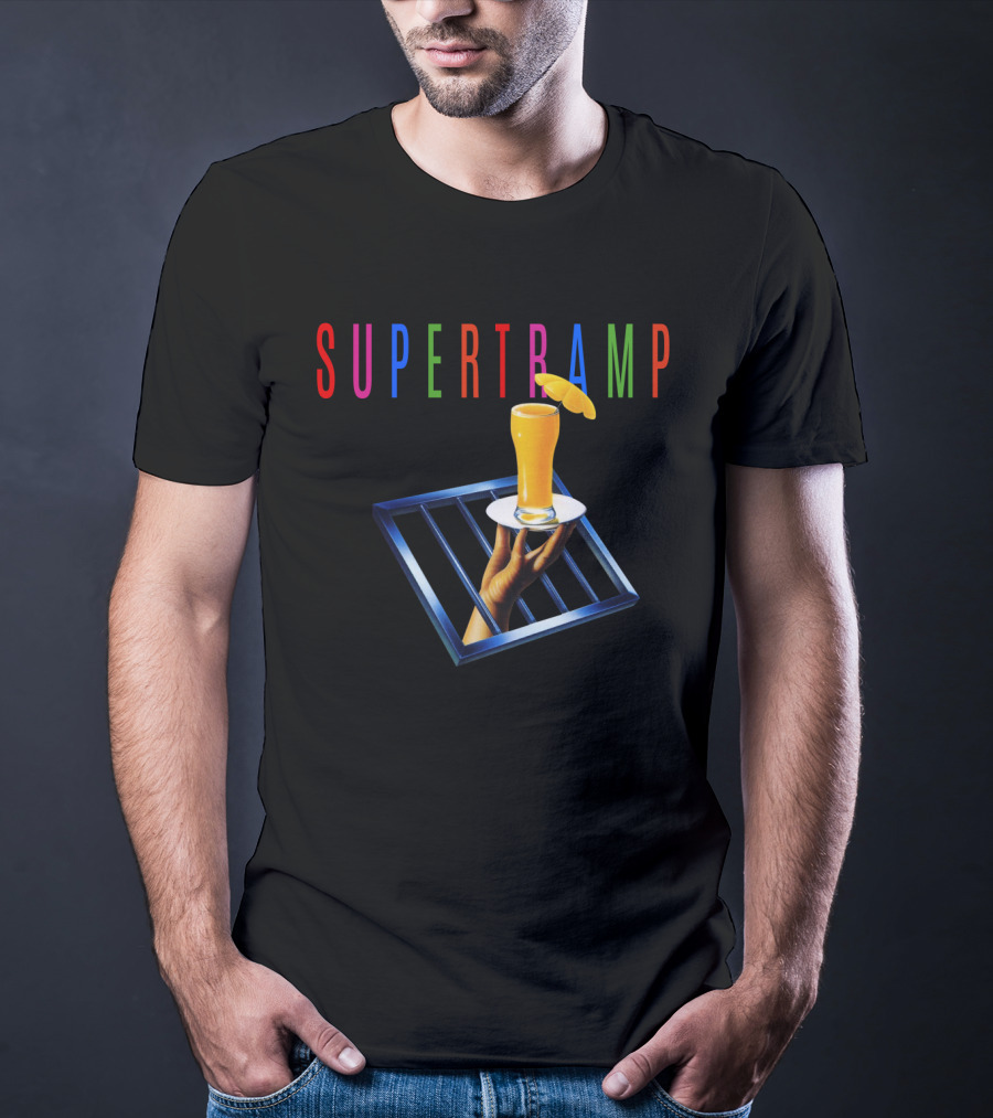 Supertramp Breakfast In America Album Artwork T-Shirt