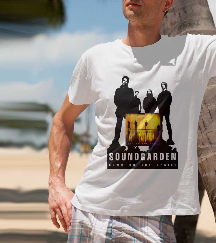 Soundgarden Down On The Upside Album Silhouette Artwork T-Shirt