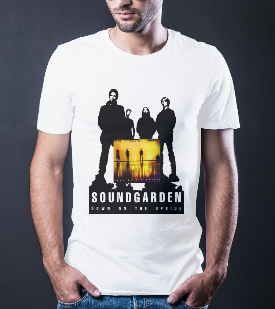 Soundgarden Down On The Upside Album Silhouette Artwork T-Shirt