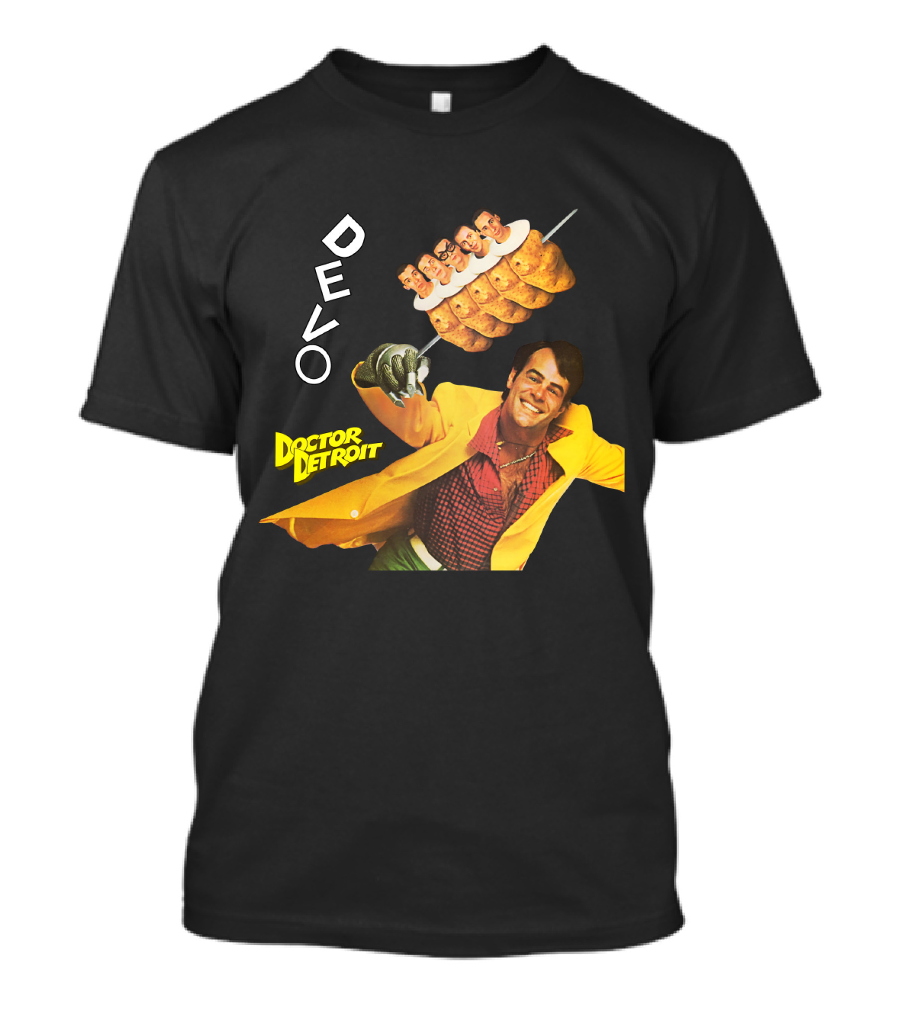 Doctor Detroit Devo Collaboration Retro T-Shirt