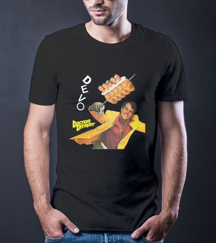 Doctor Detroit Devo Collaboration Retro T-Shirt