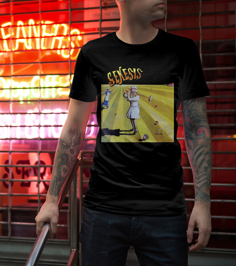 Genesis Croquet Vintage Art T-Shirt