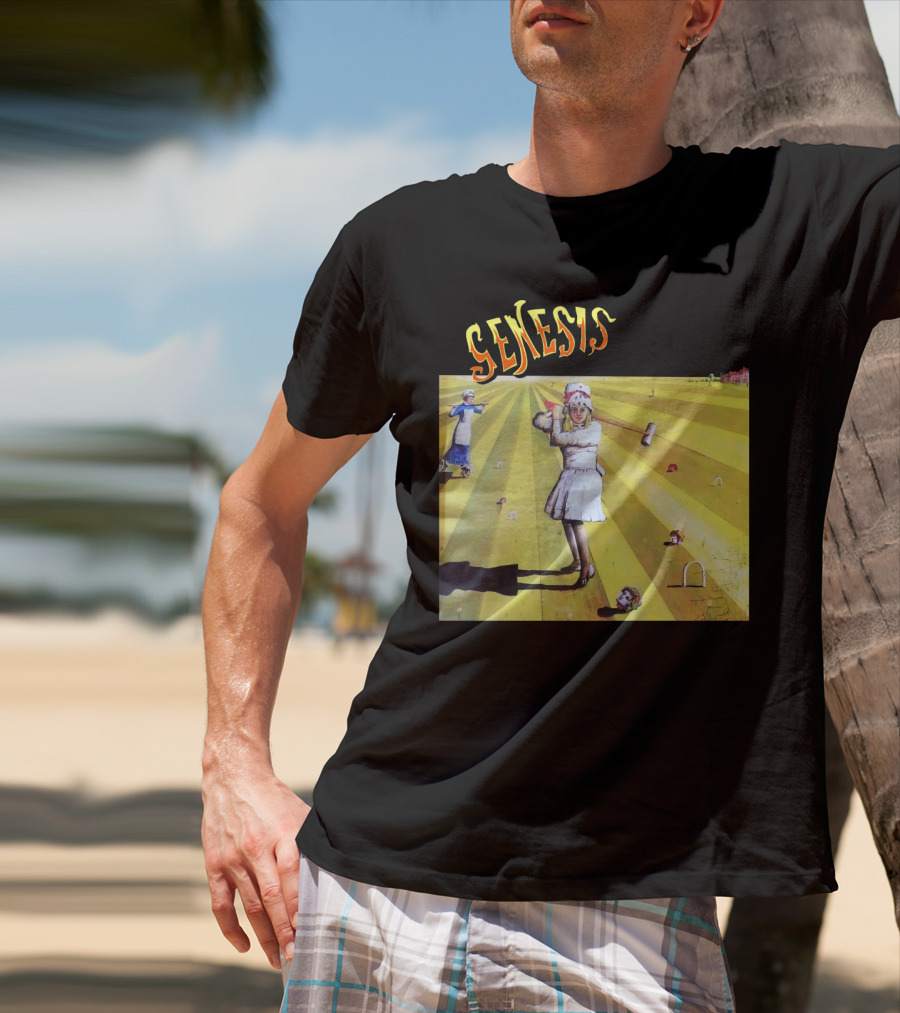 Genesis Croquet Vintage Art T-Shirt