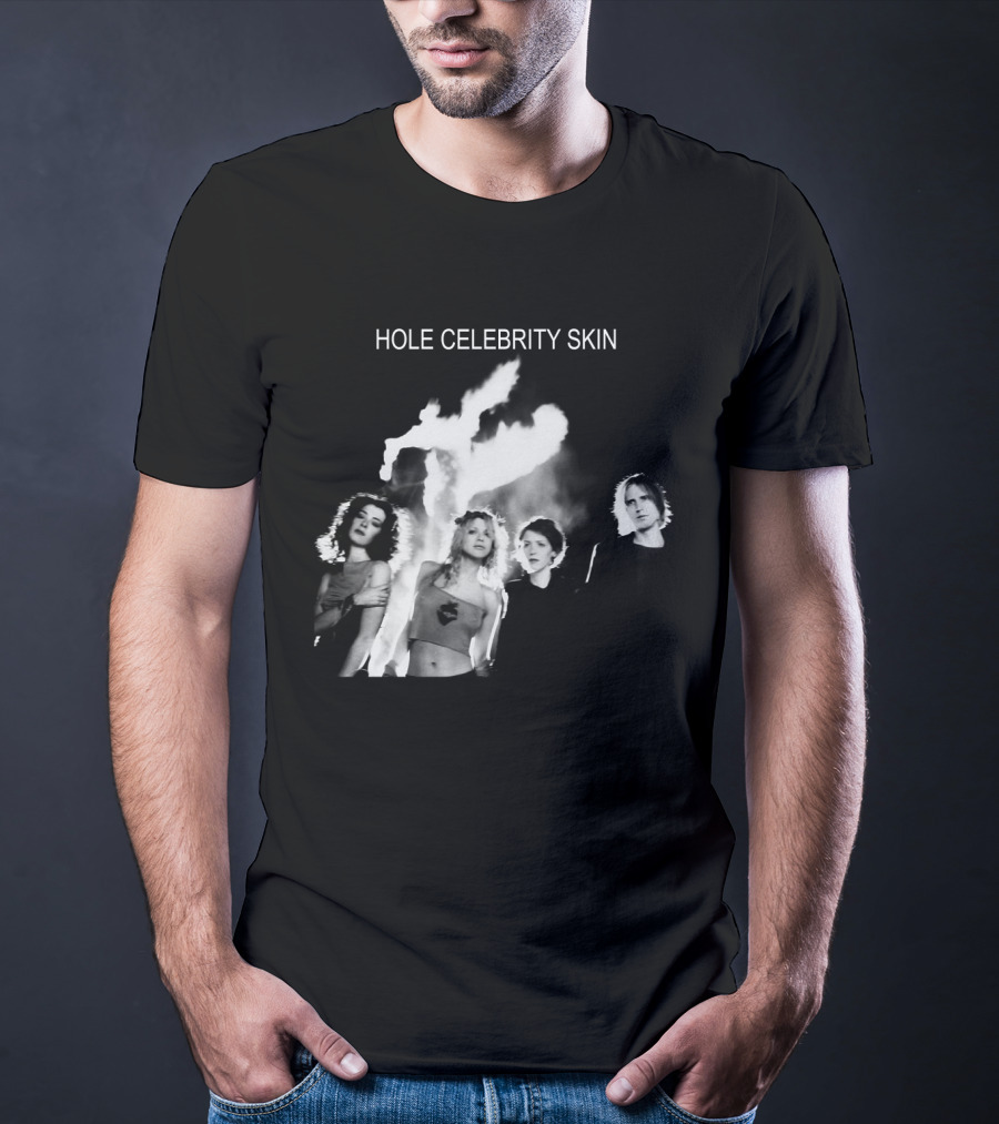 Hole Celebrity Skin T-Shirt
