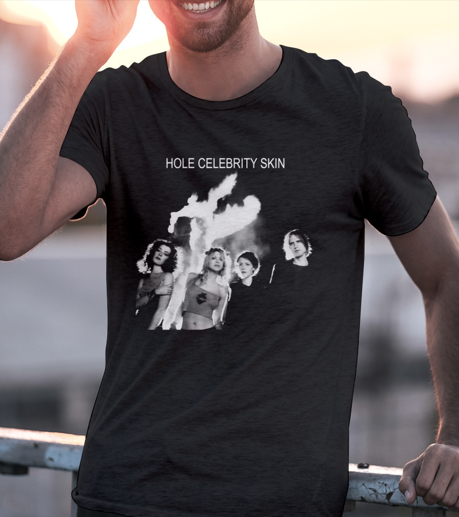 Hole Celebrity Skin T-Shirt