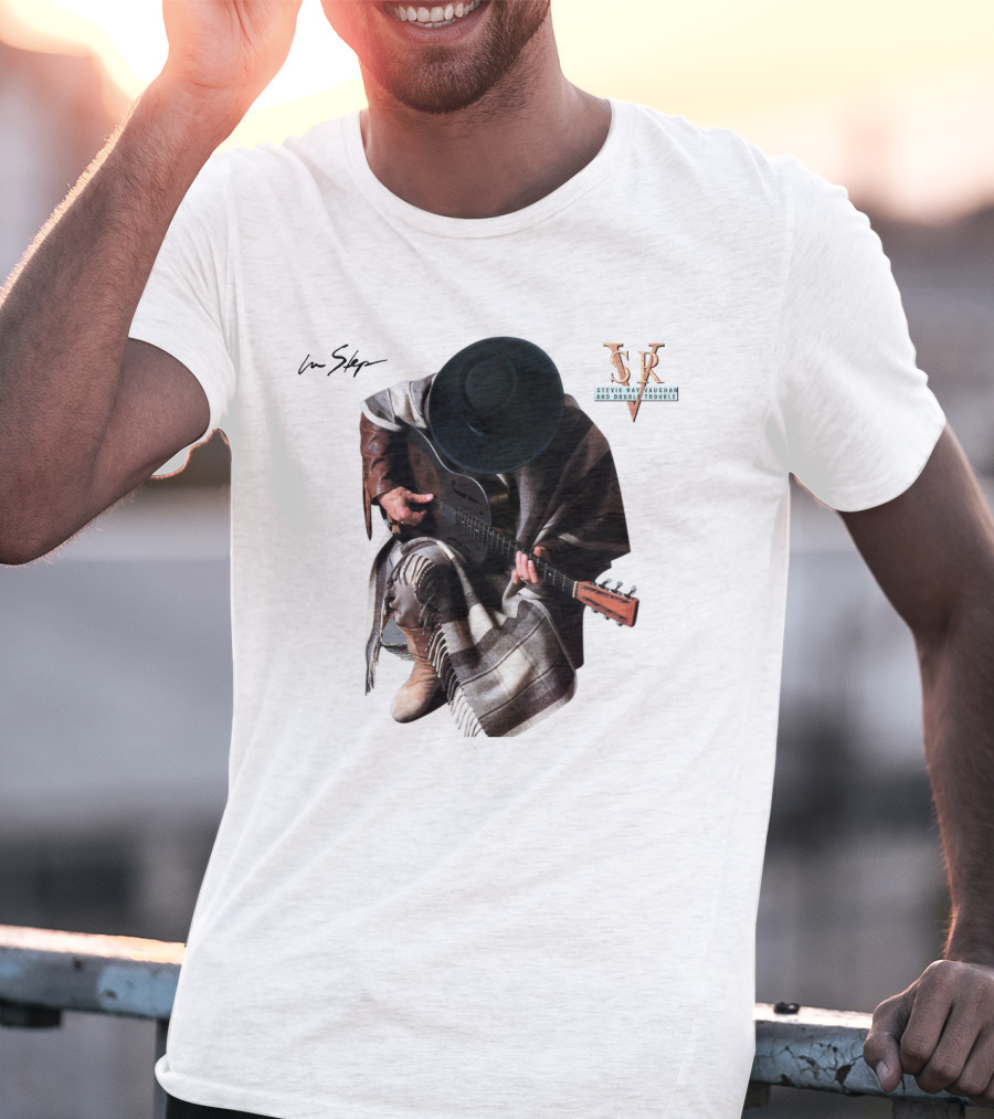 In Step Srv Stevie Ray Vaughan And Double Trouble T-Shirt