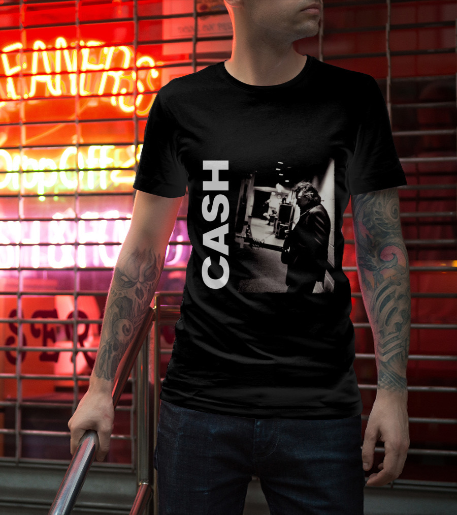 Cash Backstage Guitar Icon Mood T-Shirt