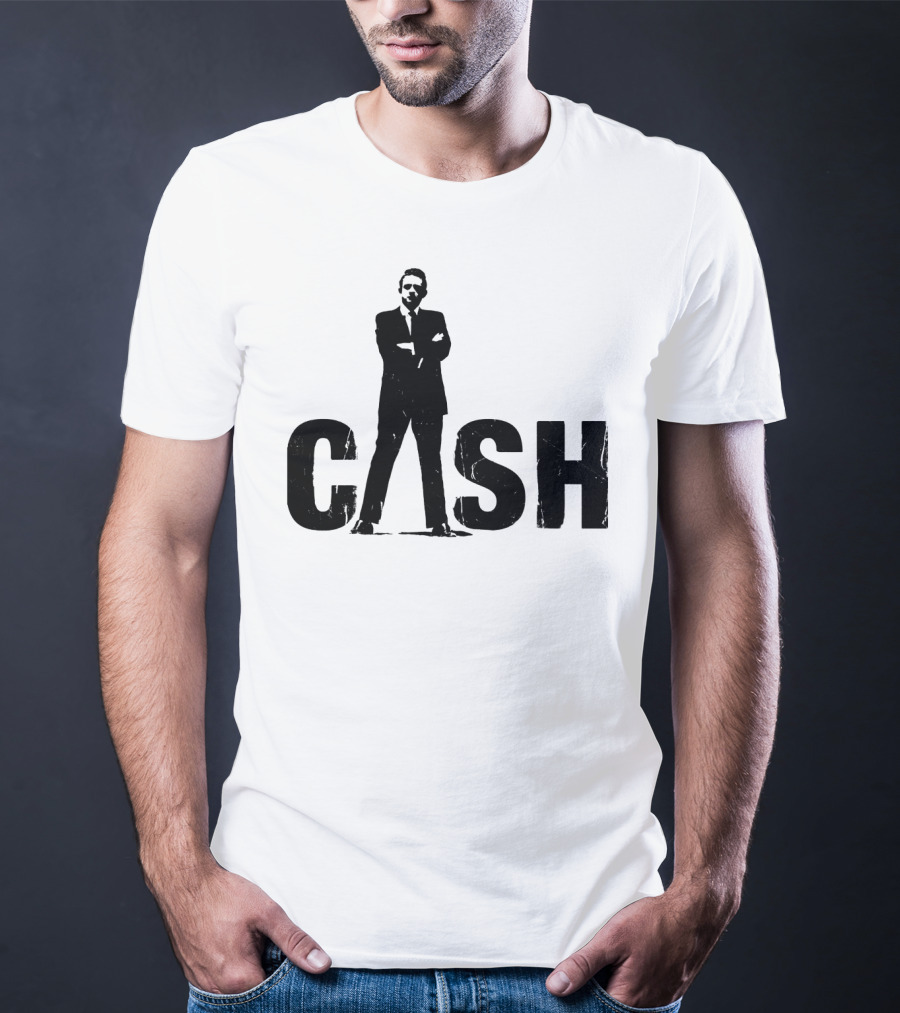 Cash Silhouette Icon Standing Tall T-Shirt