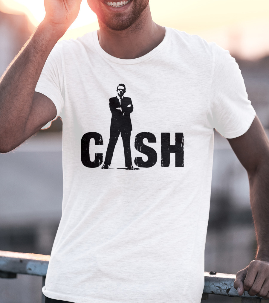 Cash Silhouette Icon Standing Tall T-Shirt