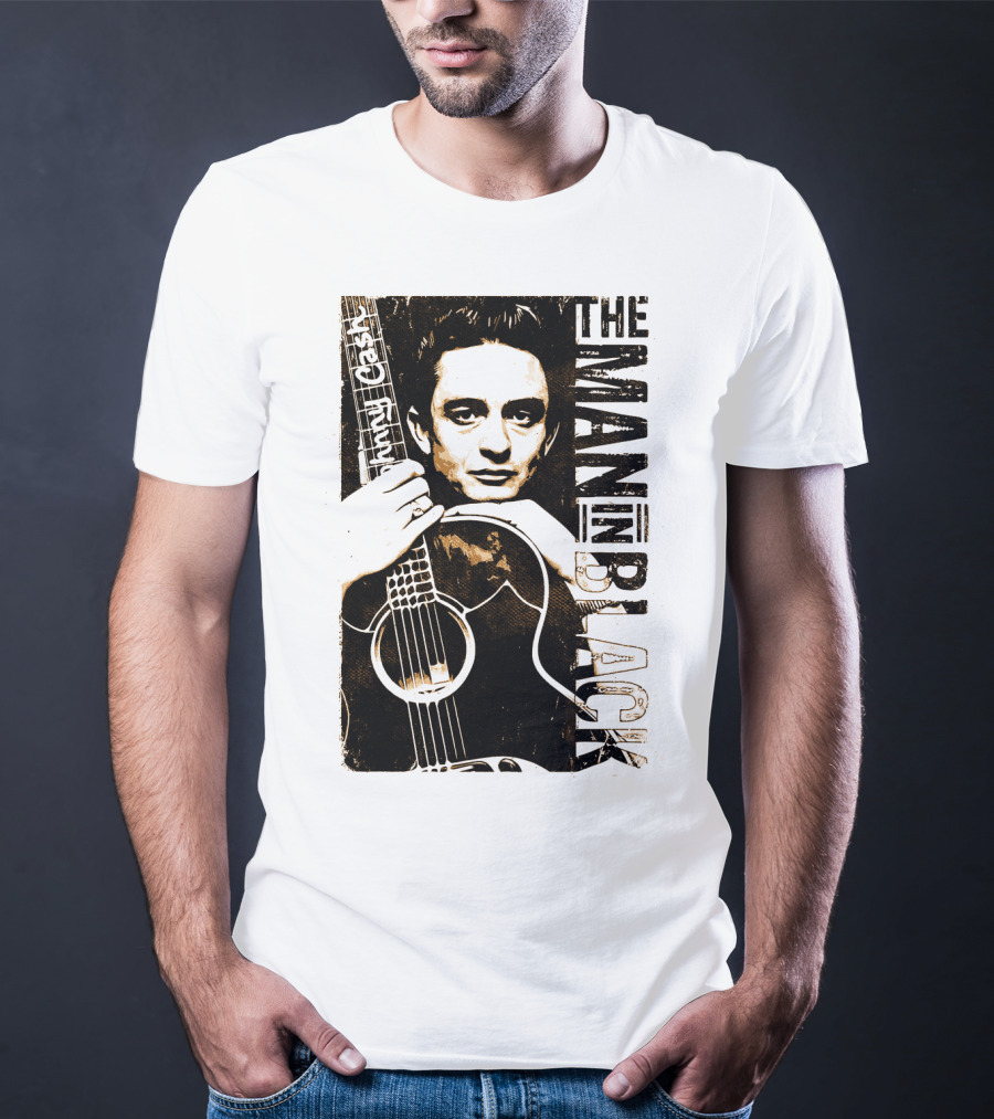 Johnny Cash The Man In Black T-Shirt