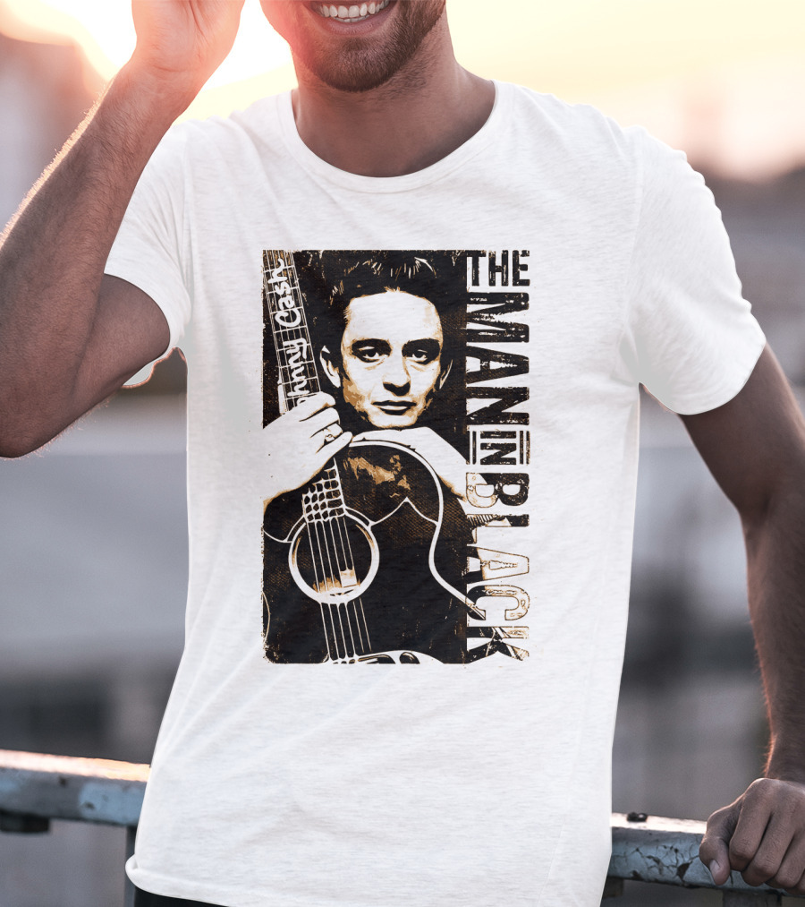 Johnny Cash The Man In Black T-Shirt