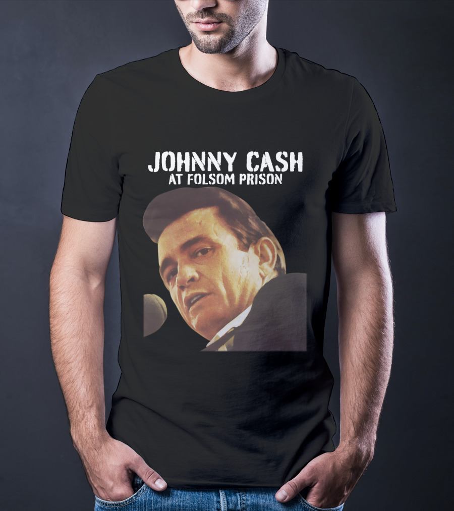 Johnny Cash At Folsom Prison T-Shirt