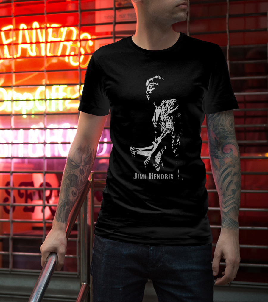 Jimi Hendrix Silhouette T-Shirt