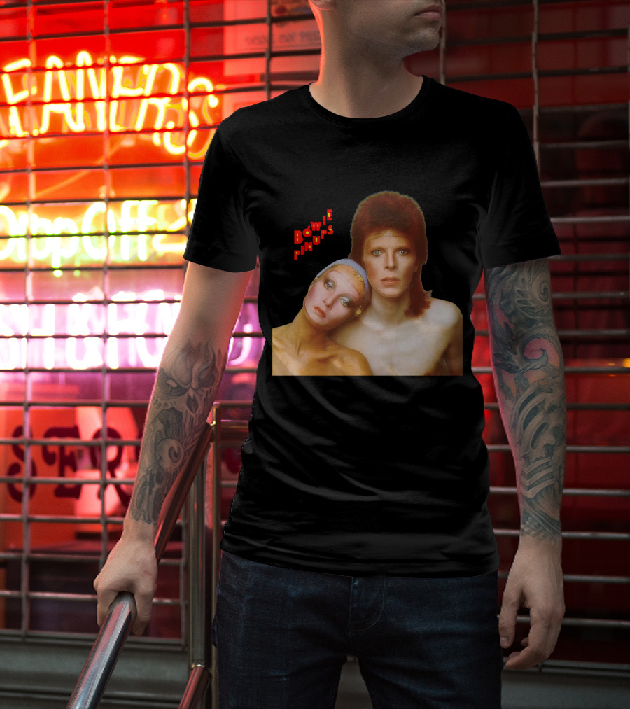 Bowie Pinups 24 Classic Album Cover T-Shirt