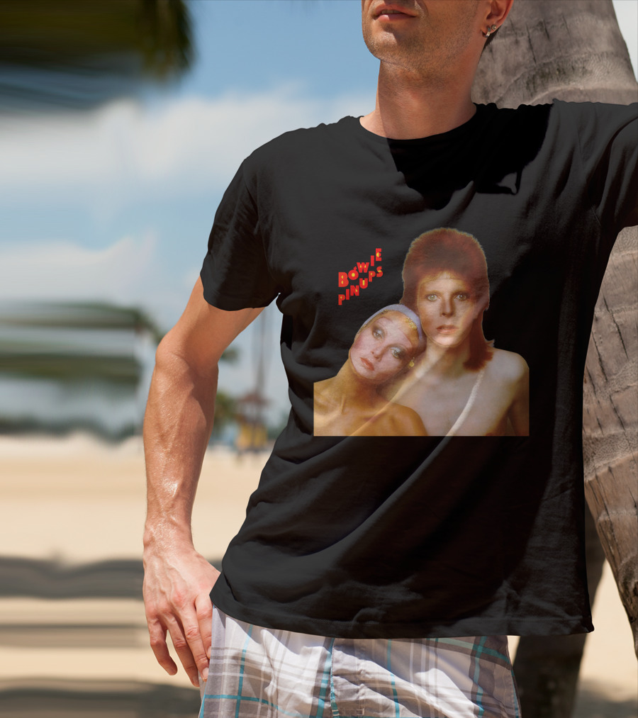 Bowie Pinups 24 Classic Album Cover T-Shirt