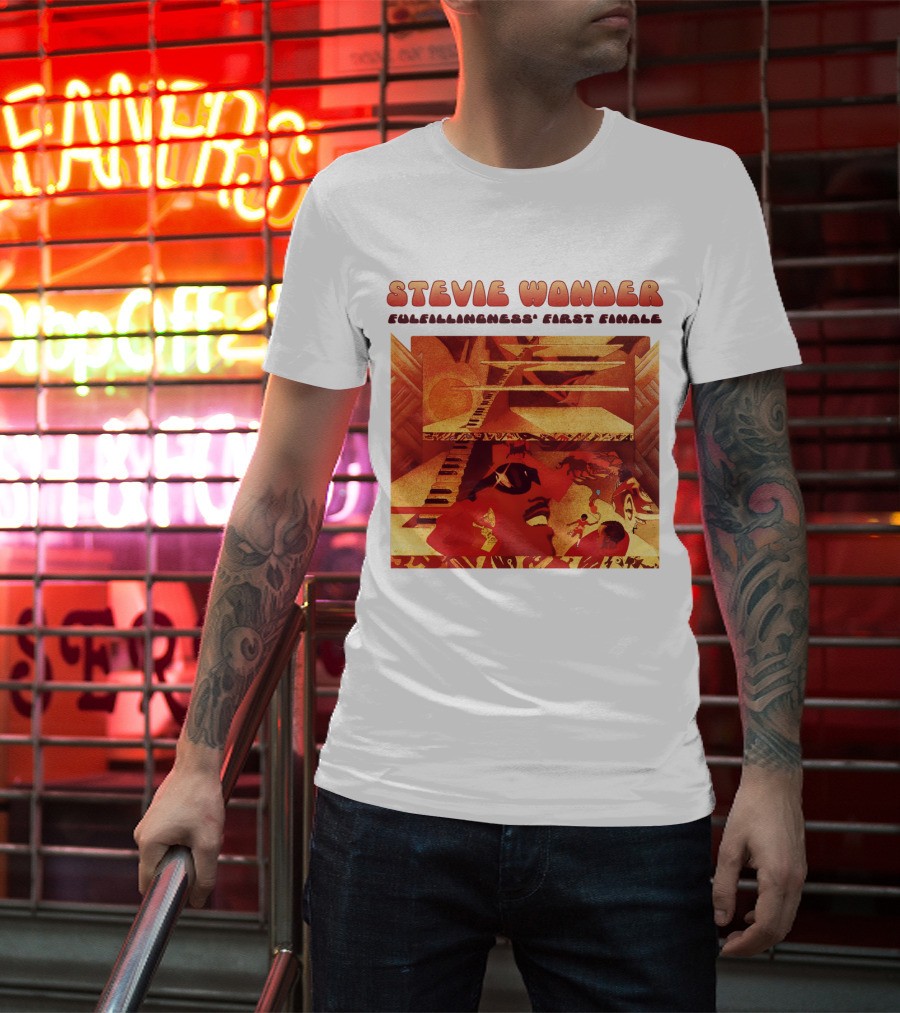 Stevie Wonder Fulfillingness' First Finale T-Shirt