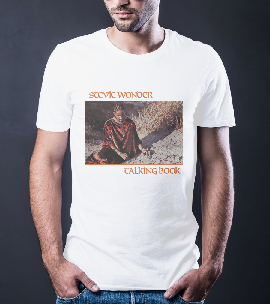 Stevie Wonder Talking Book Album Cover T-Shirt