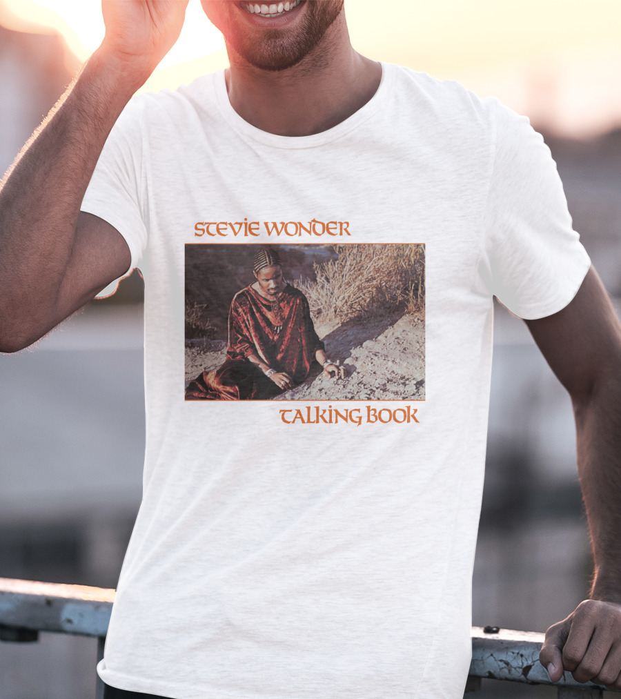 Stevie Wonder Talking Book Album Cover T-Shirt