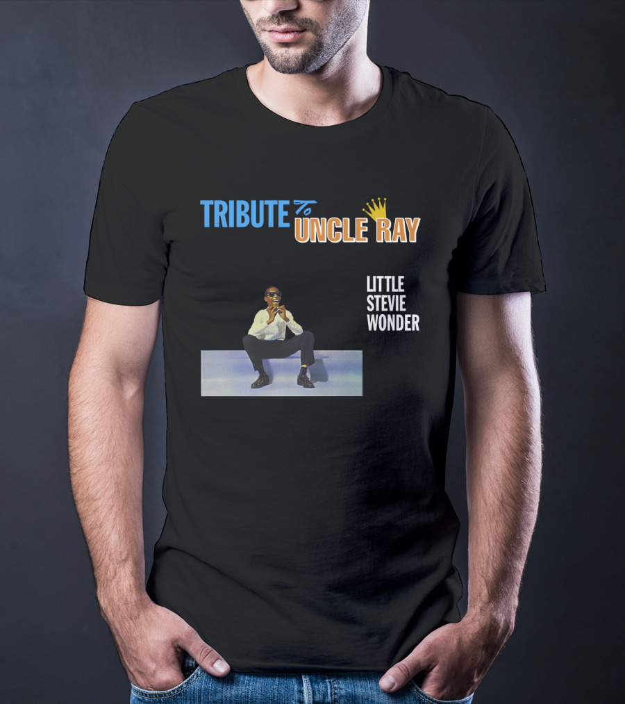 Tribute To Uncle Ray Little Stevie Wonder T-Shirt