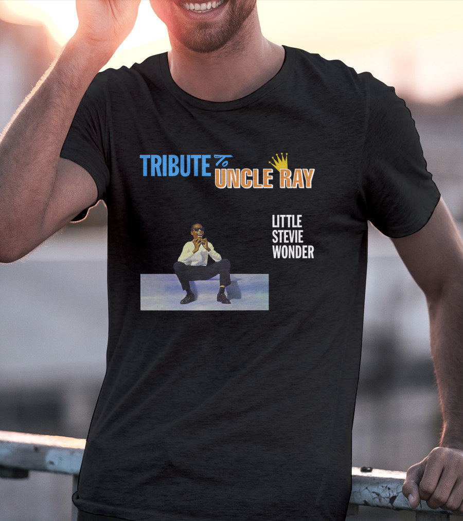 Tribute To Uncle Ray Little Stevie Wonder T-Shirt