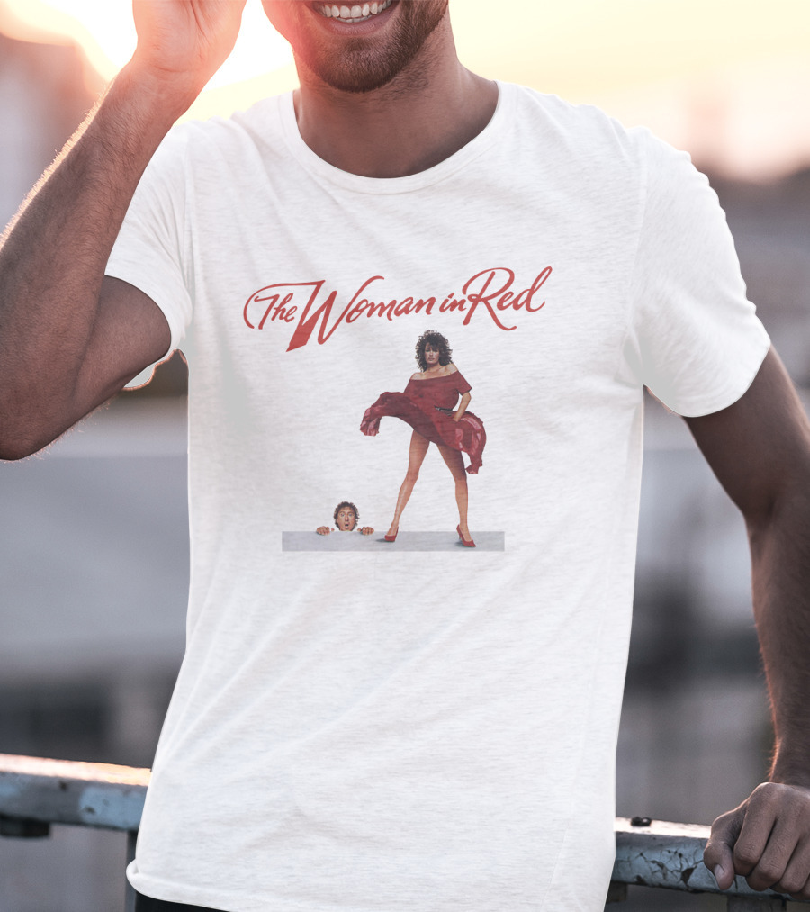 The Woman In Red Movie Poster T-Shirt