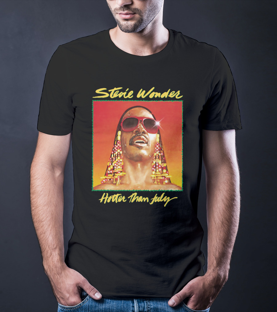 Stevie Wonder Hotter Than July T-Shirt