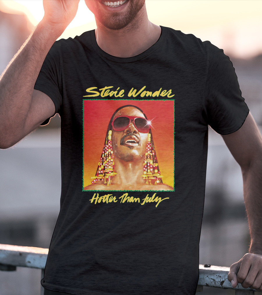 Stevie Wonder Hotter Than July T-Shirt
