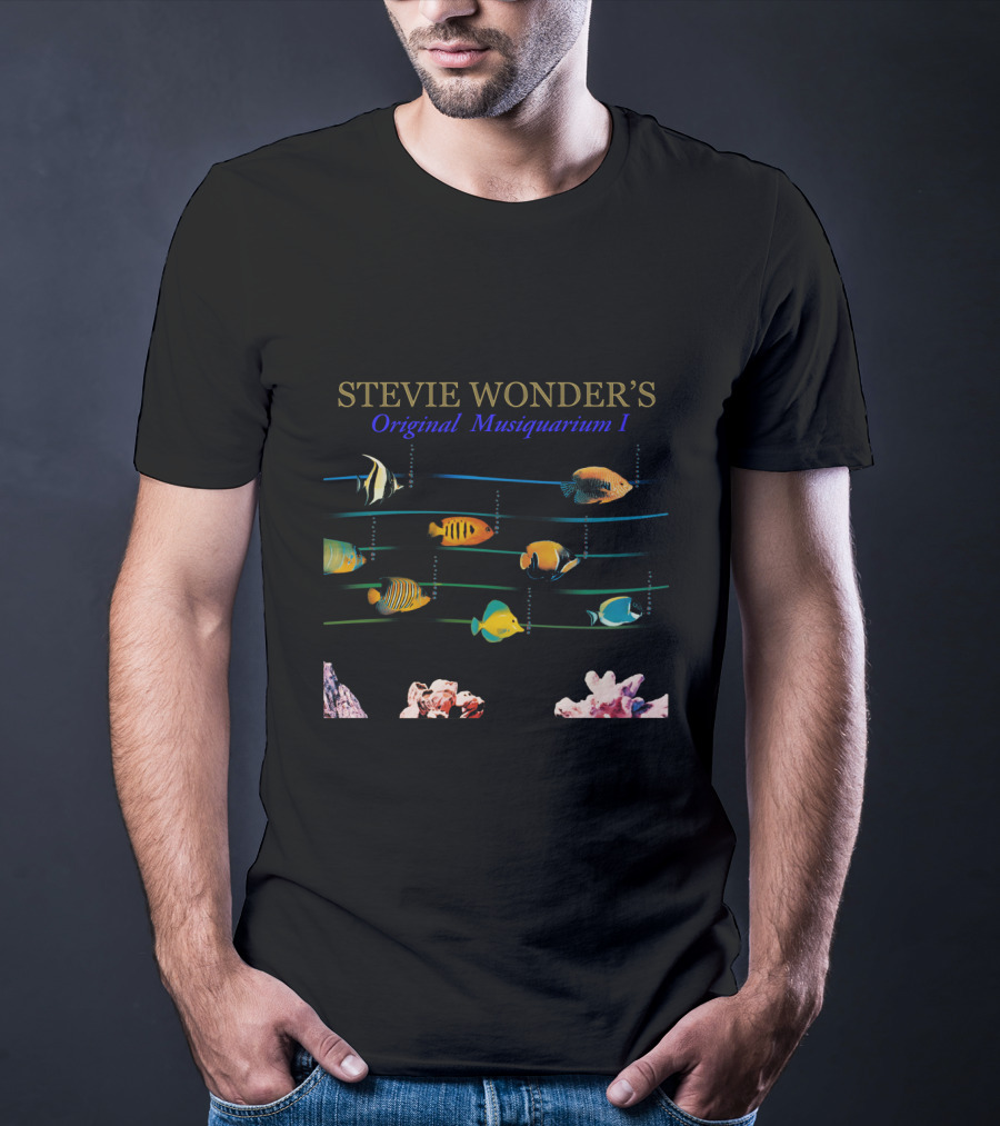 Stevie Wonder's Original Musiquarium I Fish T-Shirt
