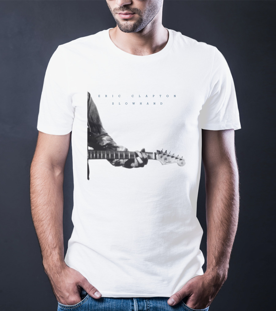 Eric Clapton Slowhand Album Cover Guitarist T-Shirt