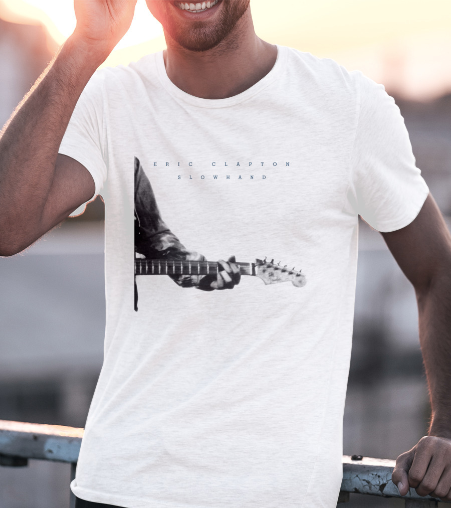 Eric Clapton Slowhand Album Cover Guitarist T-Shirt