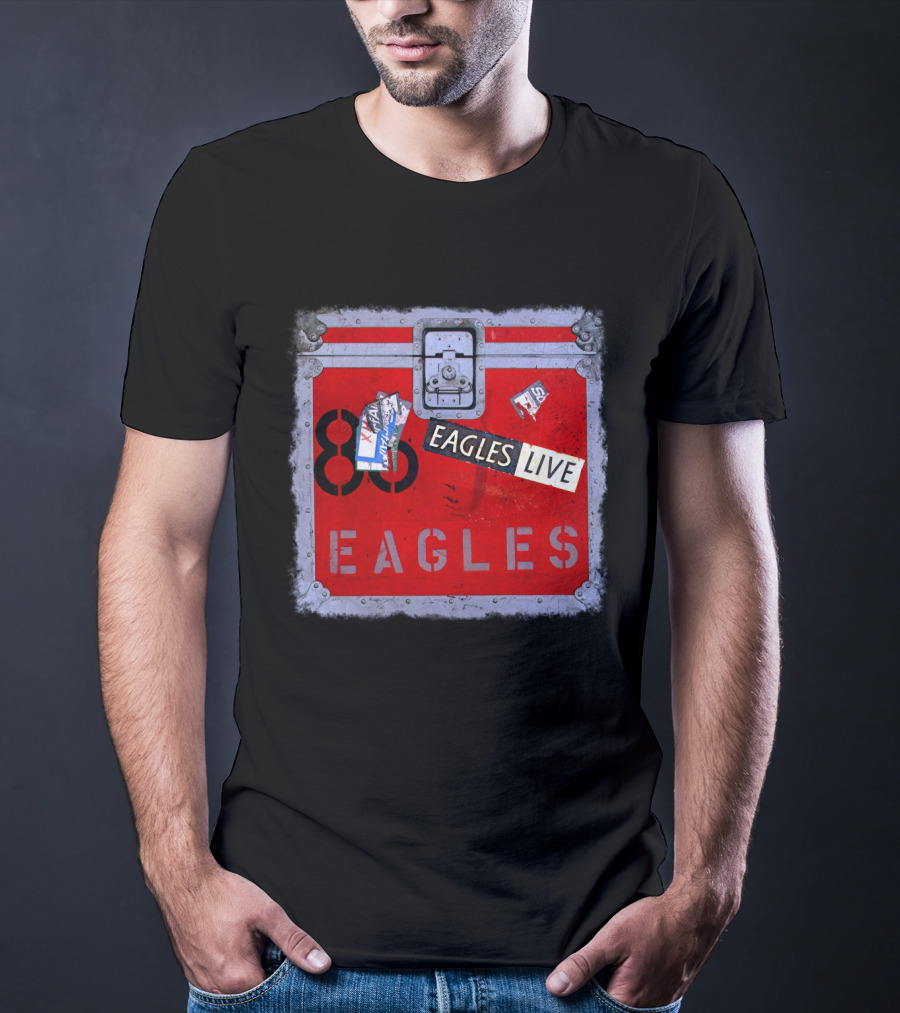 Eagles Live 80S Tour Case Tickets T-Shirt