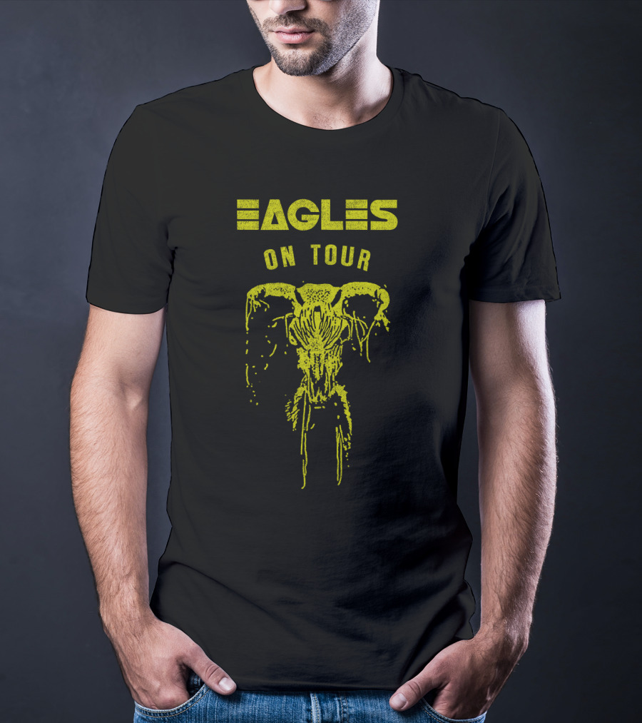 Eagles On Tour Vintage Skull T-Shirt