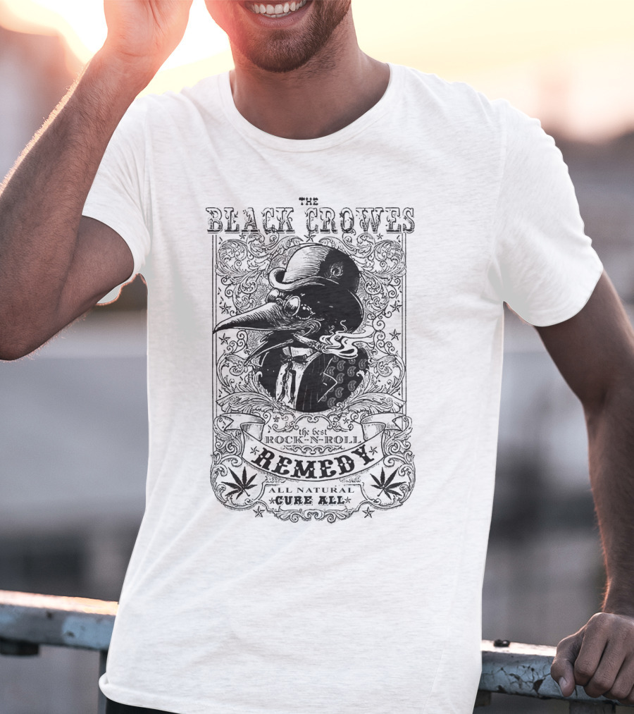 The Black Crowes Remedy All Natural Cure All Rock-N-Roll T-Shirt