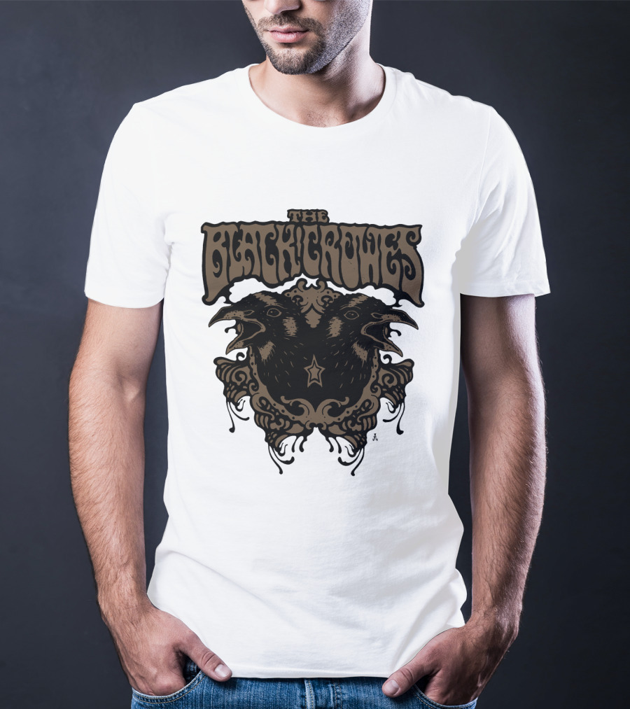 The Black Crowes Two Crows Ornate T-Shirt