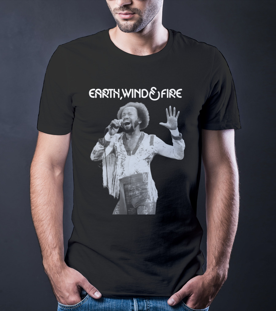 Earth Wind & Fire Singer Performing With Passion T-Shirt