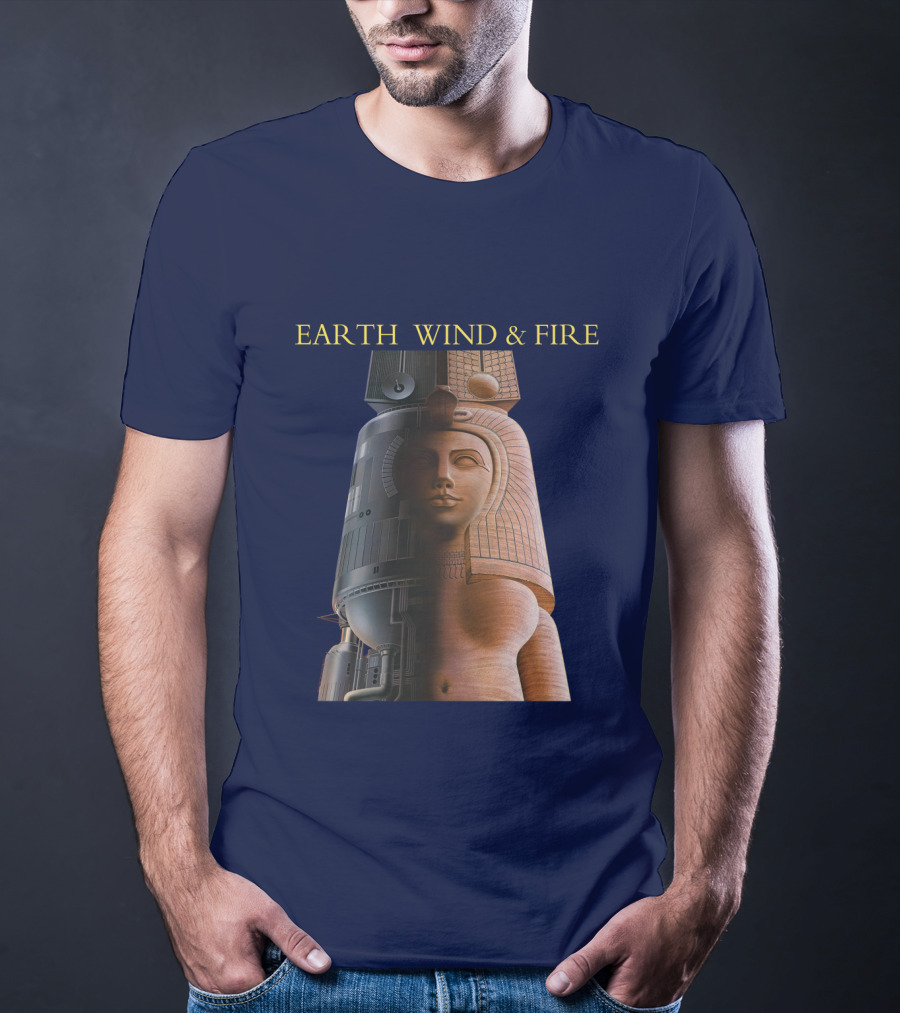 Earth Wind & Fire Iconic Futuristic Egyptian Pharaoh T-Shirt