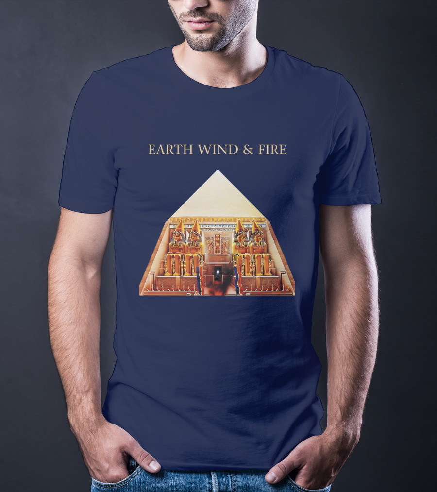 Earth Wind & Fire Pyramid Egyptian Theme T-Shirt