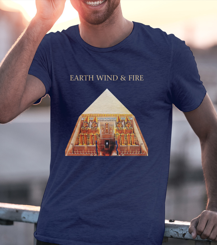 Earth Wind & Fire Pyramid Egyptian Theme T-Shirt