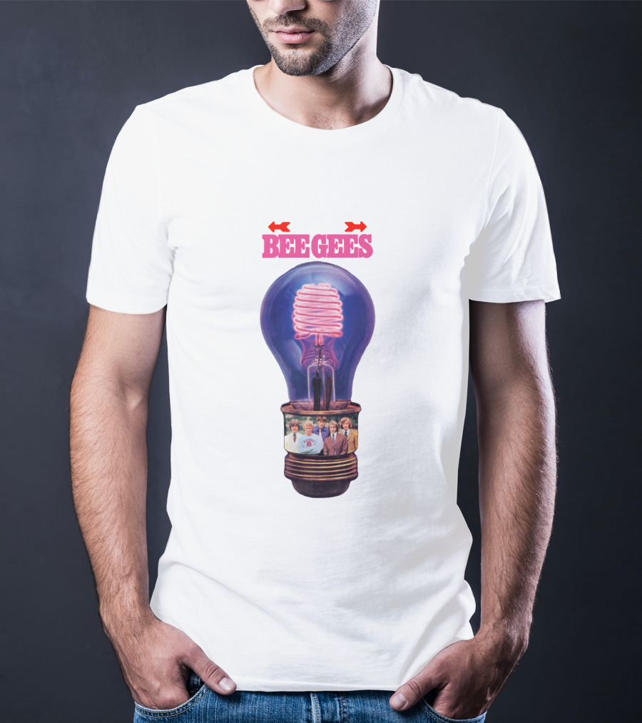 Bee Gees Electric Light Album Cover T-Shirt