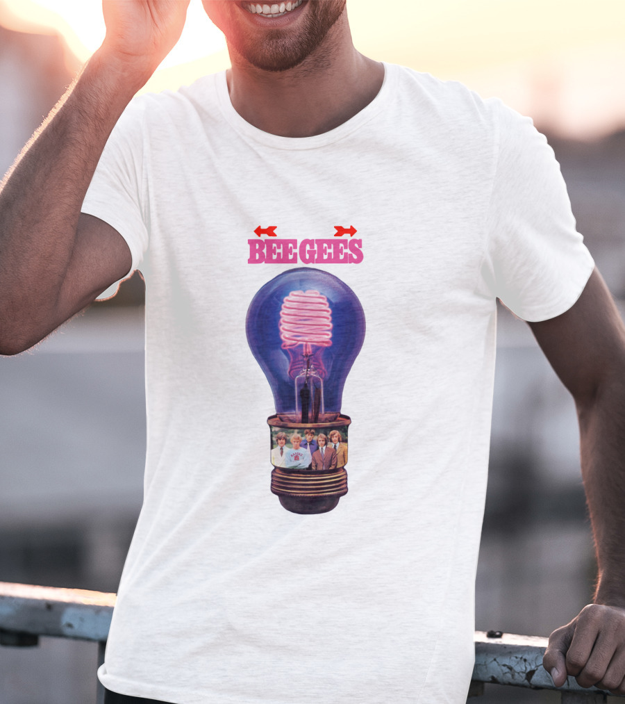 Bee Gees Electric Light Album Cover T-Shirt