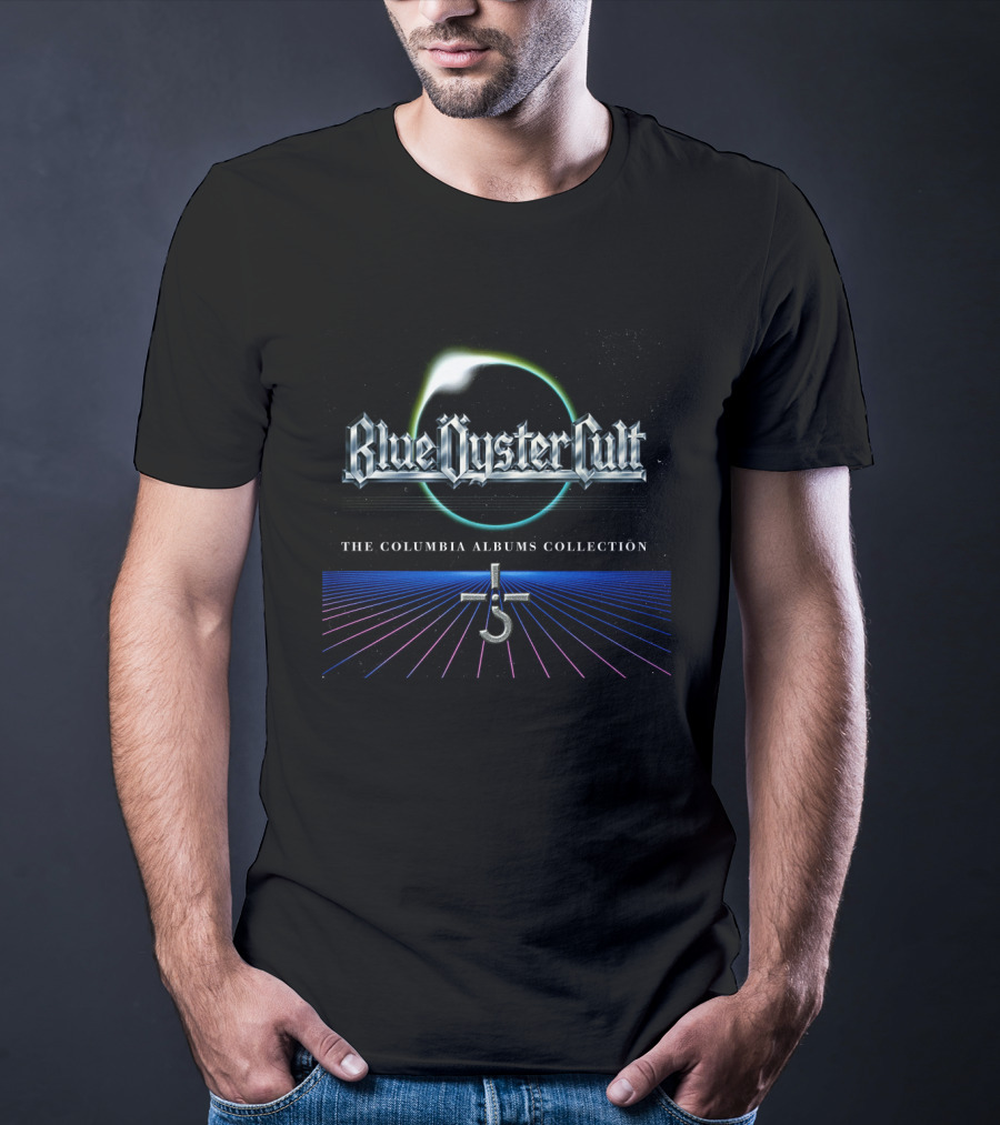 Blue Öyster Cult The Columbia Albums Collection 3D Logo And Symbol T-Shirt
