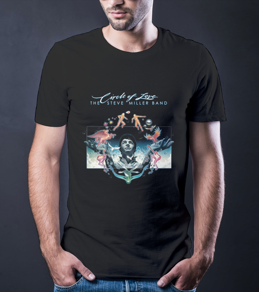 Circle Of Love The Steve Miller Band Album Cover Artwork T-Shirt