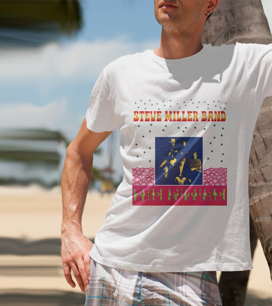 Steve Miller Band Cactus And Stars T-Shirt